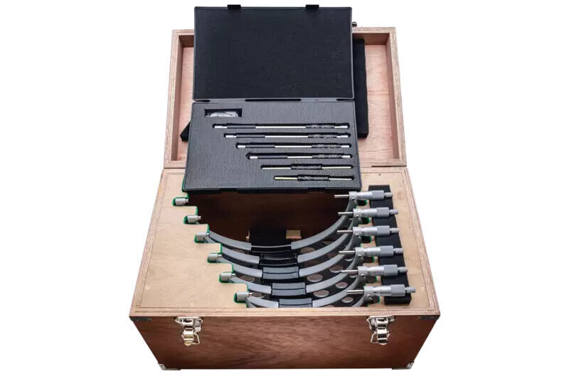 103-915-10 - Micrómetro de Exteriores -Conjunto 150-300mm, (6 pcs.), 0,01mm, Mitutoyo