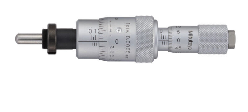 110-502-10 - cabeça micrométrica, Differential Screw 0-13mm, 0,01/0,0005mm, Spherical, Mitutoyo