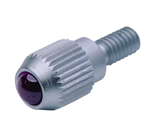 120047D - Contact Element Ball Point, M2,5x0,45 8mm, comprimento, Ruby, Mitutoyo