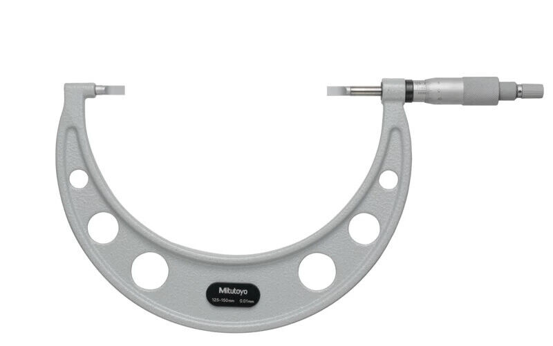 122-106-10 - Blade Micrometer, Hardened Aço Blade 125-150mm, 0,75mm,Blade, Mitutoyo