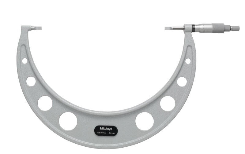122-110-10 - Blade Micrometer, Hardened Aço Blade 225-250mm, 0,75mm,Blade, Mitutoyo