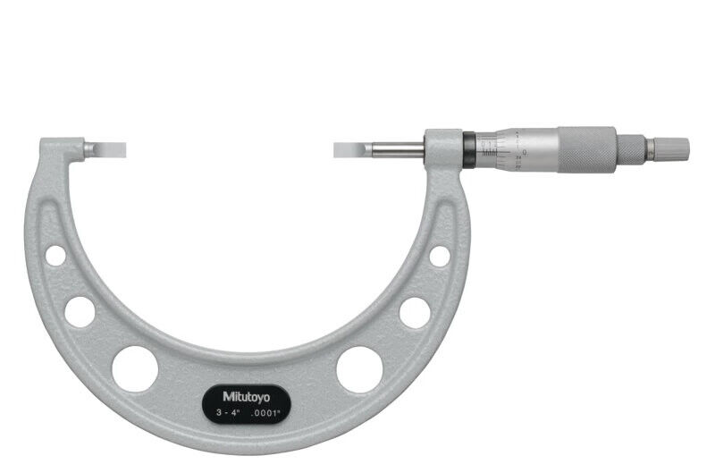 122-128-10 - Blade Micrometer, Hardened Aço Blade 3-4", 0,75mm,Blade, Mitutoyo