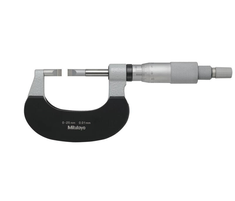 122-141-10 - Blade Micrometer, Metal duro-Tipped Blade 0-25mm, 0,4mm,Blade, Mitutoyo