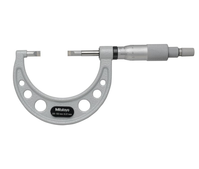 122-142-10 - Blade Micrometer, Metal duro-Tipped Blade 25-50mm, 0,4mm,Blade, Mitutoyo