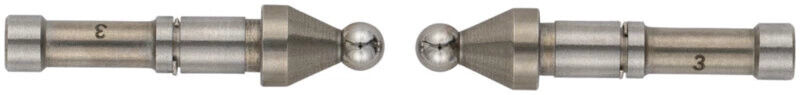 124-807 - Par de Pontas Intermutáveis -Esféricas 3,0mm, Mitutoyo