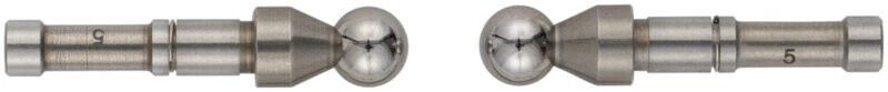 124-812 - Par de Pontas Intermutáveis -Esféricas 5,0mm, Mitutoyo