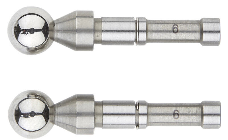 124-814 - Par de Pontas Intermutáveis -Esféricas 6,0mm, Mitutoyo