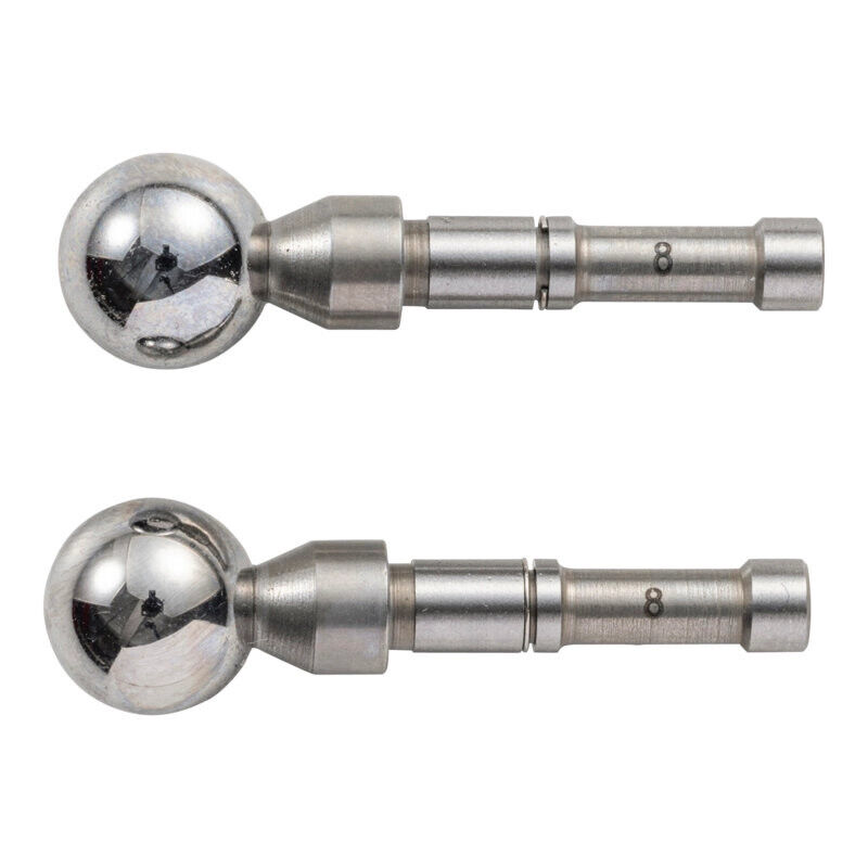 124-819 - Par de Pontas Intermutáveis -Esféricas 8,0mm, Mitutoyo
