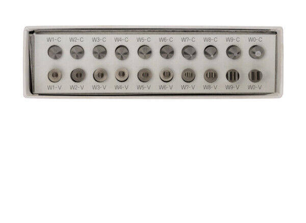 126-810 - Interchangeable Tip Set (Whitworth) 10 pairs, Mitutoyo