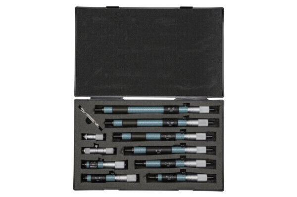 133-904 - Micrómetro de Interiores -Tubular 2-12" (10 pcs.), Mitutoyo
