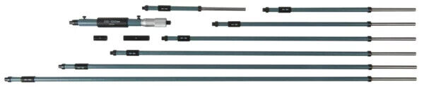 141-118 - Micrómetro de Interiores -Hastes Intermutáveis 200-1000mm, com 8 Rods, Hardened Face, Mitutoyo