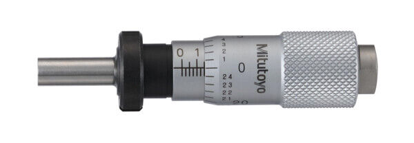 148-111-10 - cabeça micrométrica, Small Standard Type 0-0,5", 0,001", Flat, com Clamp Nut, Mitutoyo