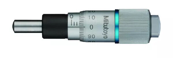 148-142-10 - cabeça micrométrica, Spindle Feed 0,1mm/rev. 0-6,5mm, 0,002mm, Spherical, Mitutoyo