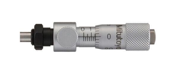 148-231-10 - cabeça micrométrica, Locking Screw Type 0-0,25", 0,001", Flat, com Clamp Nut, Mitutoyo