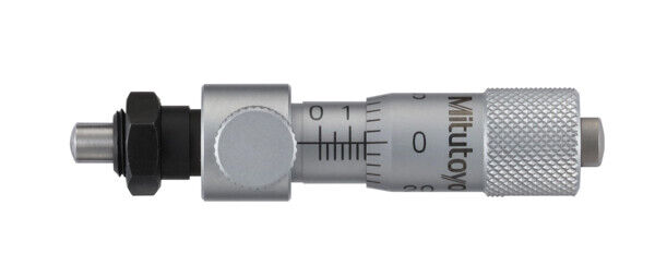 148-233-10 - cabeça micrométrica, Locking Screw Type 0-0,25", 0,001", Spherical, com Clamp Nut, Mitutoyo