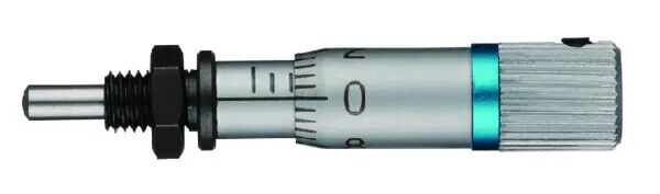148-245 - Cabeça Micrométrica -Passo Fino, Gama 5mm,e 6,5mm,0-5mm, Clamp Nut, Spherical Spindle, Mitutoyo