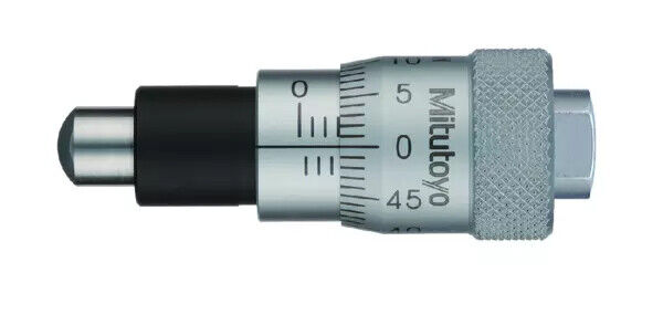148-313-10 - cabeça micrométrica, Short Thimble Type 0-6,5mm, 0,01mm, Spherical, Mitutoyo