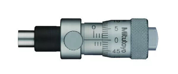 148-316-10 - cabeça micrométrica, Locking Screw Type 0-6,5mm, 0,01mm, Flat, Mitutoyo