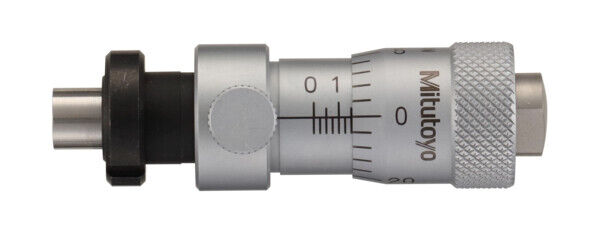 148-327-10 - cabeça micrométrica, Locking Screw Type 0-0,25", 0,001", Flat, com Clamp Nut, Mitutoyo