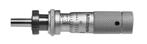 148-502 - Cabeça Micrométrica -Gama 13mm, com Tambor Zero 0-0,5", Spindle Lock, com Clamp Nut, Mitutoyo