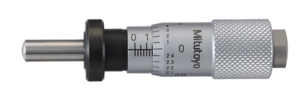 148-812-10 - cabeça micrométrica, Small Standard Type 0-0,5", 0,001", Spherical, com Clamp Nut, Mitutoyo