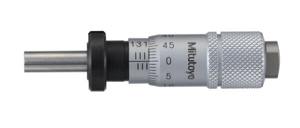 148-822-10 - cabeça micrométrica, Small Standard Type 0-13mm, 0,01mm, Flat, com Clamp Nut, Rev. Reading, Mitutoyo