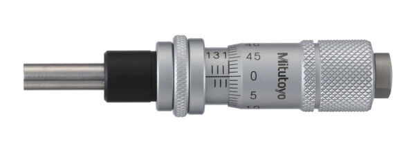 148-823-10 - cabeça micrométrica, Small Standard Type 0-13mm, 0,01mm, Flat, com Spindle Lock, Rev. Reading, Mitutoyo