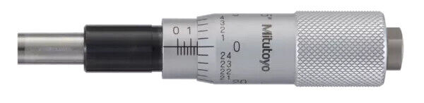 149-148-10 - cabeça micrométrica, Metal duro Tipped Spindle Standard Type, 0-0,5", 0,001", Flat, Mitutoyo