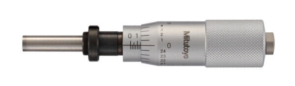 150-197-10 - cabeça micrométrica, Medium-sized Type Standard Type, 0-1", 0,001", Flat, com Clamp Nut, sem Ratched, Mitutoyo