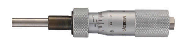 150-211-10 - cabeça micrométrica, Medium-sized Type Standard Type, 0-25mm, 0,001mm, Flat, com Spindle Lock, sem Ratched, Mitutoyo