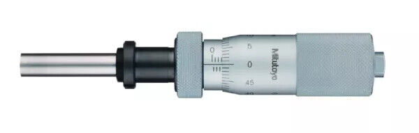 151-226-10 - cabeça micrométrica, Medium-sized Type com D=8mm,Spindle, 0-25mm, 0,01mm, Flat, com Clamp Nut/Spindle Lock, sem Ratched, Mitutoyo