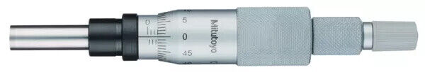 153-201 - Cabeça Micrométrica -Fuso Não Rotativo 0-25mm, Ratched Stop, 0,01mm, Mitutoyo
