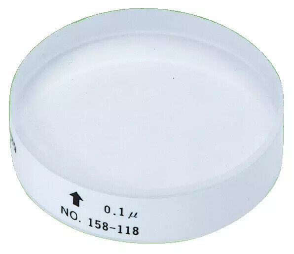 158-124 - Planos Óticos D=2,4", 0,000004", Mitutoyo