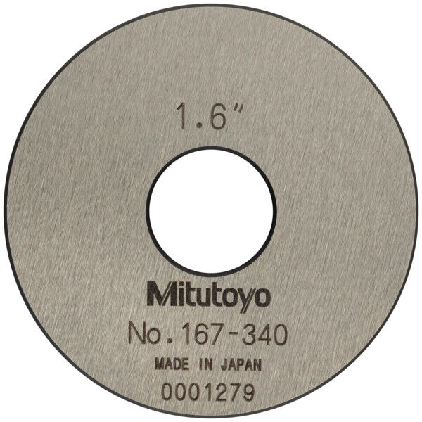 167-340 - Padrão de topo -Micrómetros com Batentes -V 1,6", Mitutoyo
