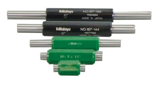 167-912 - Padrão de topo Set 1-5", 5 pcs., Mitutoyo