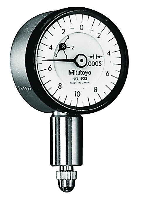 1923AB-10 - Comparador, Tampa lisa, ANSI/AGD Type Jewelled Bearing, 0,05", 0,0005", Mitutoyo