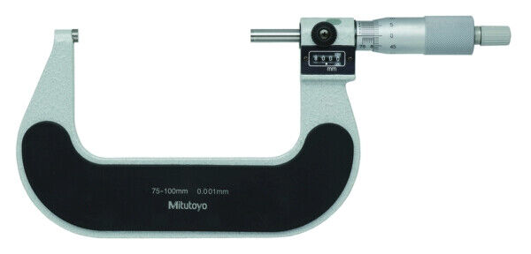 193-114 - Micrómetro de Exteriores -Contador Mecânico 75-100mm, 0,001mm, Mitutoyo