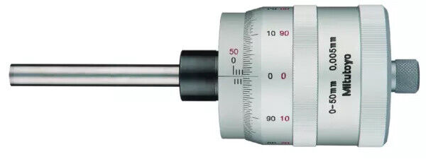 197-101 - Cabeça Micrométrica -Fuso Não Rotativo 0-50mm, 1mm/rev., Bidirectional, Mitutoyo