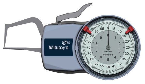 209-401 - Medidor Rápido para Exteriores 0-10mm, 0,005mm, Mitutoyo