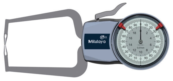 209-404 - Medidor Rápido para Exteriores 0-20mm, 0,01mm, Mitutoyo