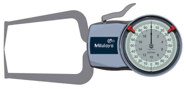 209-405 - Medidor Rápido para Exteriores 0-20mm, 0,01mm, Mitutoyo