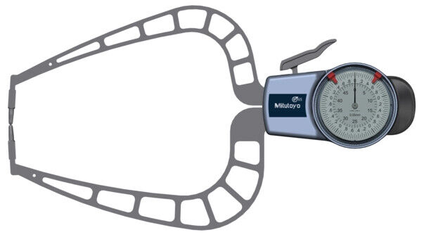 209-911 - Medidor Rápido para Exteriores 0-50mm, 0,05mm, Mitutoyo