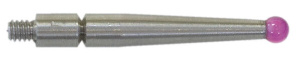 21CZA201 - Pontas, Hastes e Suportes D=2mm, 17,4mm comprimento, Ruby, Mitutoyo