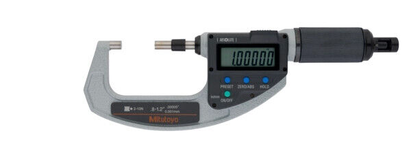 227-217-20 - Micrómetro ABSOLUTE Digimatic -QuickMike, Polegadas/Métrico, 0,8-1,2", 2-10N, Mitutoyo