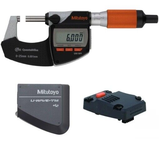 293-140-40-IEEE - Conjunto Micrómetro U-Wave (293-140-40 + 264-622 + 02AZF960) Mitutoyo