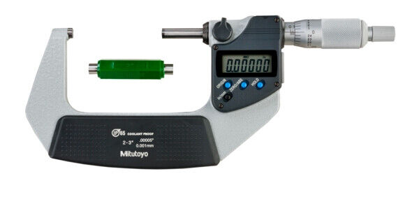 293-332-30 - Micrómetro Digimatic IP65 Pol/Métrico 2-3", com saída de dados, Mitutoyo