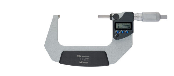 293-347-30 - Micrómetro Digimatic IP65 Pol/Métrico 3-4", sem saída de dados, Ratched Thimble, Mitutoyo