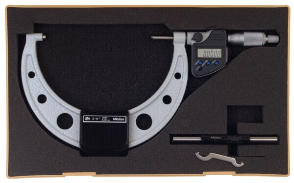293-351-30 - Micrómetro Digimatic IP65 Pol/Métrico 5-6", com saída de dados, Mitutoyo