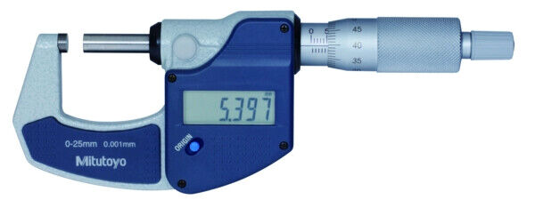 293-821-30 - Micrómetro Digimatic 0-25mm, sem saída de dados, Mitutoyo