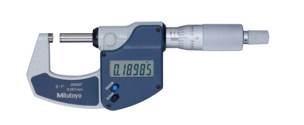 293-831-30 - Micrómetro Digimatic 0-1", sem saída de dados, Mitutoyo